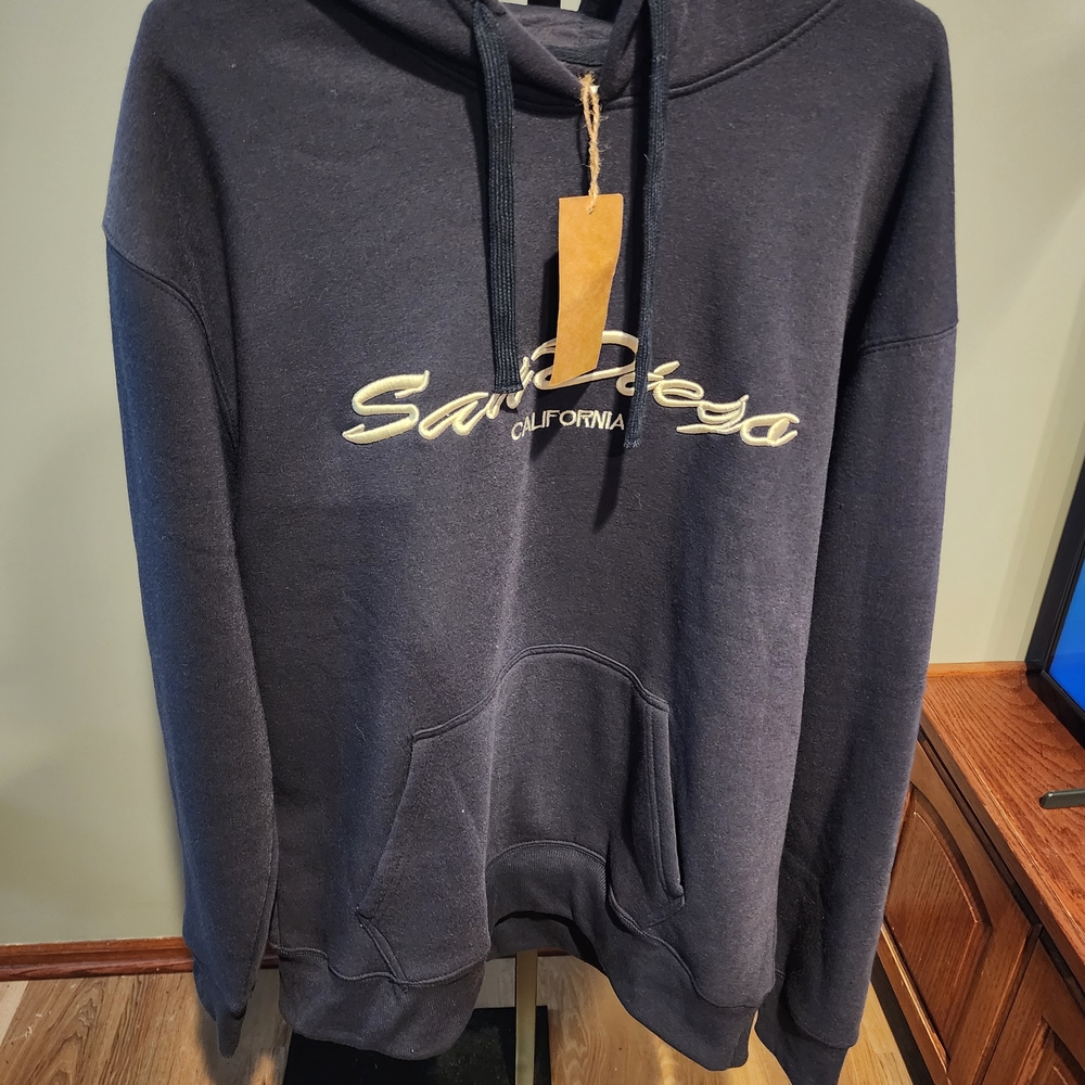 Sundek California Script Hoodie - Navy